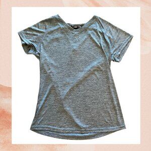 Game Time Blue Gray Spacedye Athletic Tee